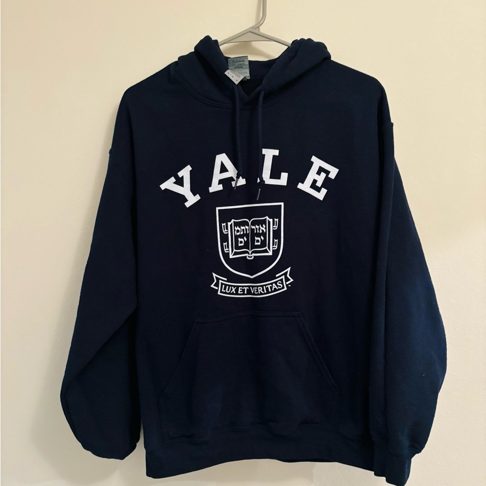 Yale Navy Blue Hoodie